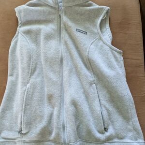 Columbia Gray Fleece Vest